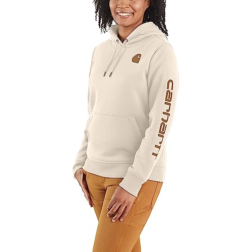 Carhartt Women's Clarksburg Graphic Sleeve Pullover Sweatshirt (Regular and Plus Sizes)