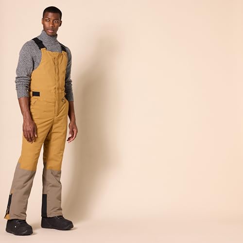 Amazon Essentials Men's Water-Resistant Insulated Snow Bib Overall