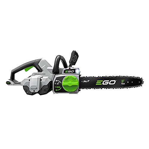 EGO POWER+ Chain Saw, 16” Battery Powered Chainsaw, Electric Cordless, Includes 56V 4.0Ah Battery and Charger – CS1613