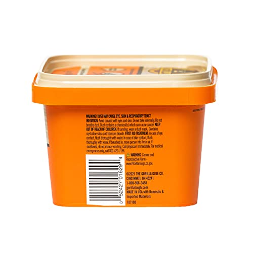 Gorilla All Purpose Wood Filler Wood Repair Kit with Putty Knife and Sanding Block