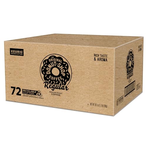 The Original Donut Shop Regular Keurig Single-Serve K-Cup Pods, Medium Roast Coffee, 96 Count