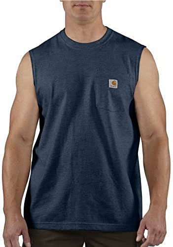 Carhartt Men's Workwear Pocket Sleeveless Midweight T-Shirt