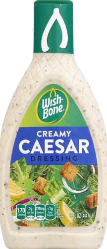 Wish-Bone Creamy Caesar Salad Dressing, 15 FL OZ