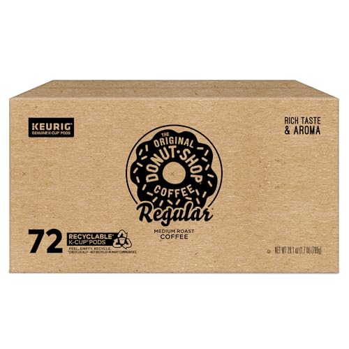 The Original Donut Shop Regular Keurig Single-Serve K-Cup Pods, Medium Roast Coffee, 96 Count