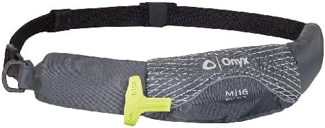 Onyx Unisex Belt Pack Manual Inflatable Life Jacket (PFD)