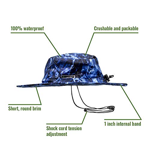 FROGG TOGGS Boonie Hat – Fishing Hat Offers Waterproof, Breathable, Sun Protection