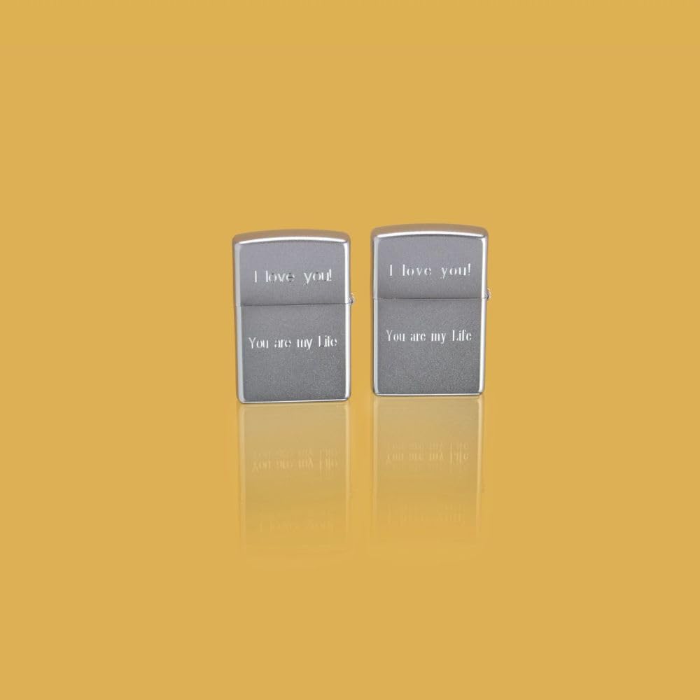 Zippo 200 Classic Brushed Chrome Pocket Lighter