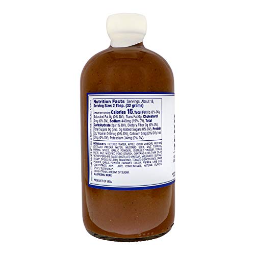 Lillie's Q - Carolina Barbeque Sauce, Gourmet Carolina Sauce, Tangy BBQ Sauce with Tomato Vinegar, Premium Ingredients, Made with Gluten-Free Ingredients (20 oz)