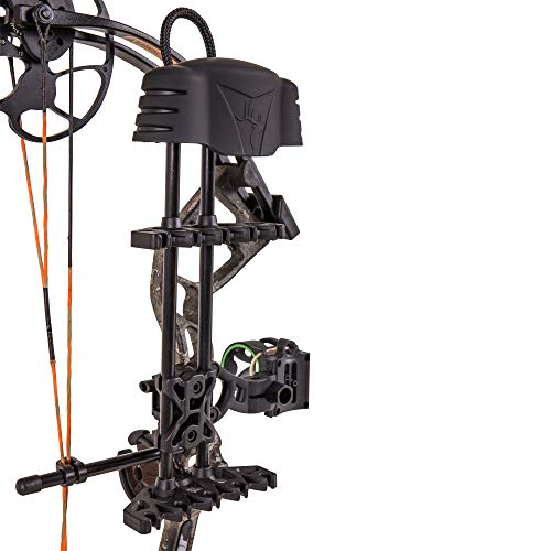 Bear Archery Royale Ready to Hunt Compound Bow Package for Adults and Youth, 12”- 27” Draw Length, 5-50 Lbs Draw Weight, Up to 290 FPS, Limbs Made in USA, Limited Life-Time Warranty