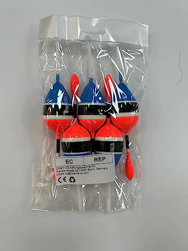 THKFISH Fishing Floats Bobbers Slide Floats Balsa Fishing Bobber Slip Bobbers for Crappie Panfish Trout Bass (1/2oz 2"x5.28") (1/6 1.6"x4.8") 5Pcs