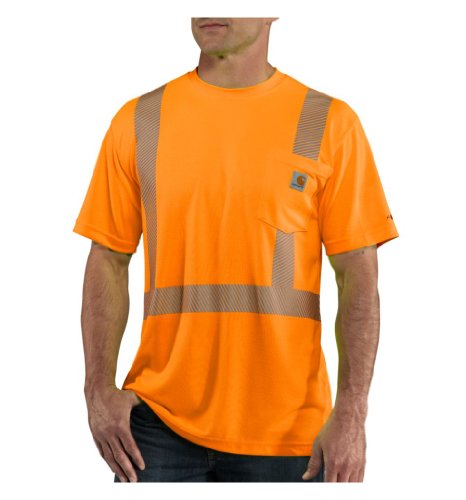 Carhartt Men's Force High-Visibility Short-Sleeve Class 2 T-Shirt