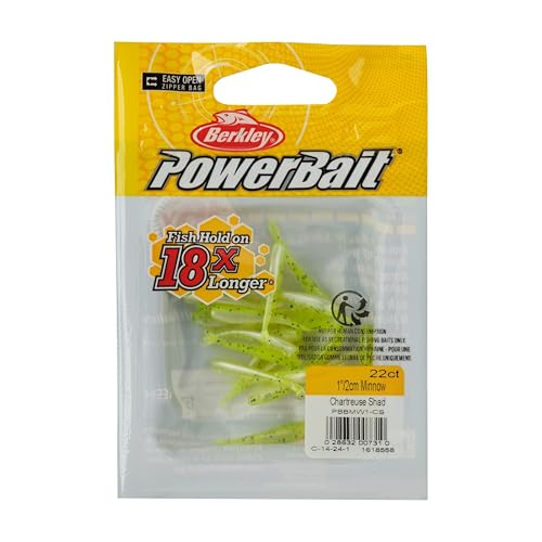 Berkley PowerBait Minnow Fishing Soft Bait
