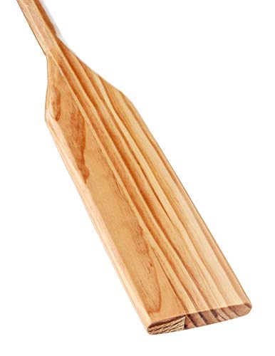Seachoice Wood Oar, New Zealand Pine Construction, Comfort Grip, Clear Finish, Various Sizes