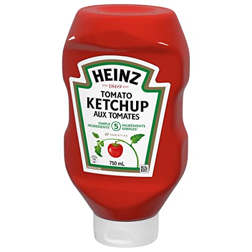 Heinz Ketchup Forever Full Inverted Bottle (20 oz, Pack of 12)
