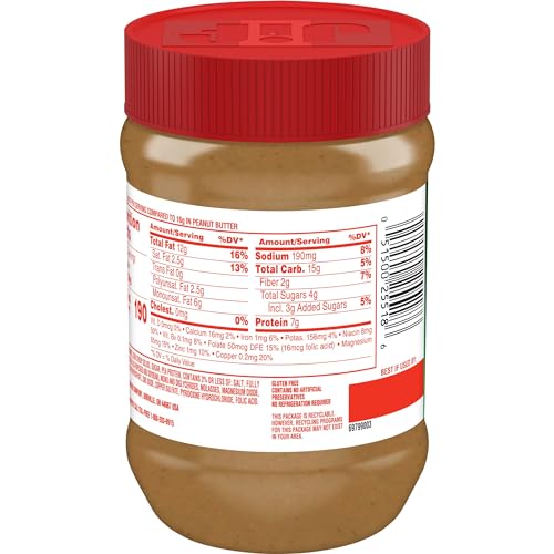 Jif Creamy Peanut Butter, 16 Ounces (Pack of 3)