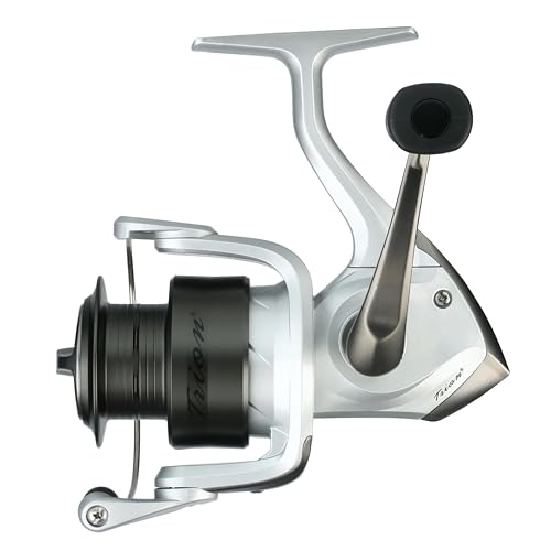 Pflueger Trion Spinning Reel, Size 35 Fishing Reel, Right/Left Handle Position, Graphite Body and Rotor, Corrosion-Resistant, Aluminum Spool, Front Drag System