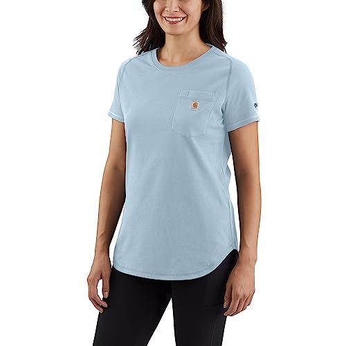 Carhatt Women's Force Relaxed Fit Midweight Pocket TShirt