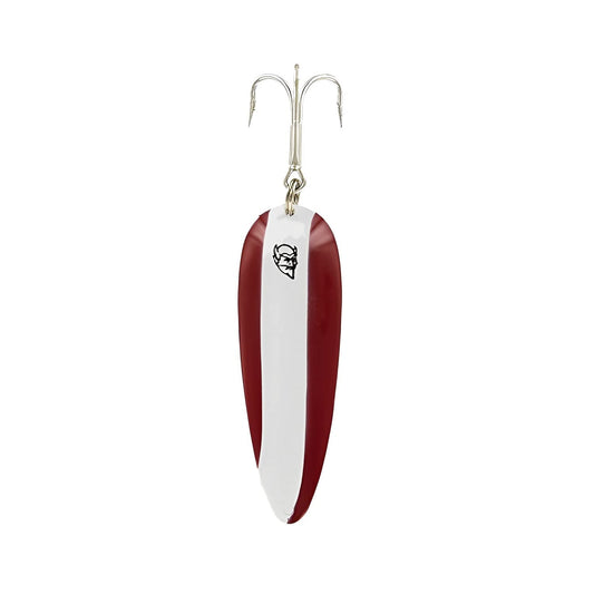 Dardevle Brass Back 1-Ounce Fishing Spoons, Red Devle