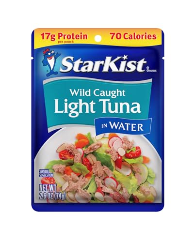 StarKist Chunk Light Tuna in Water, 2.6 Oz, Pack of 24