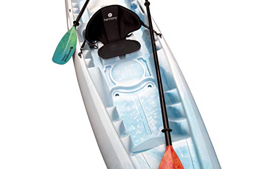 Perception Rambler | Sit on Top Tandem Kayak | Recreational Kayak for Two | Storage with Tie Downs