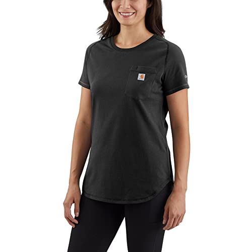 Carhatt Women's Force Relaxed Fit Midweight Pocket TShirt