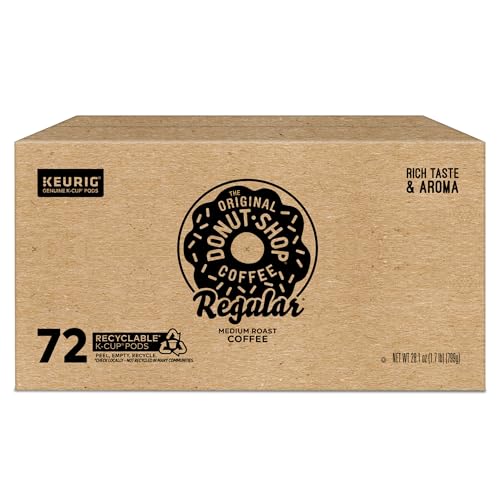 The Original Donut Shop Regular Keurig Single-Serve K-Cup Pods, Medium Roast Coffee, 96 Count