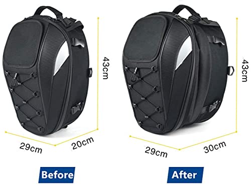 Powersports Saddle Bags - Waterproof Motorcycle Luggage, Helmet & Pillion Seat Side Bags