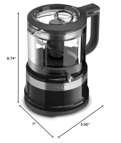 KitchenAid 3.5 Cup Food Chopper KFC3516AQ, Aqua Sky