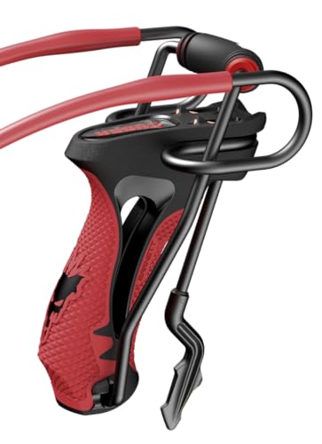 Barnett King Rat Slingshots, Powerful Slingshot for Adults and Kids Alike, Includes Power Band, Brushed Leather Pouch, & Slingshot Ammo
