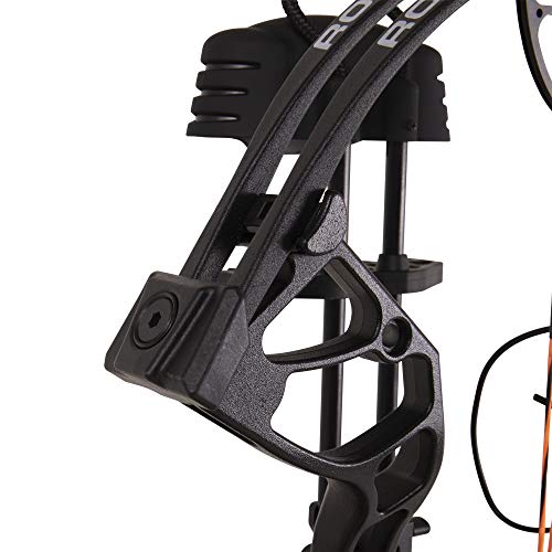 Bear Archery Royale Ready to Hunt Compound Bow Package for Adults and Youth, 12”- 27” Draw Length, 5-50 Lbs Draw Weight, Up to 290 FPS, Limbs Made in USA, Limited Life-Time Warranty