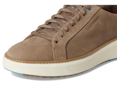 Cole Haan Men's Grandpro Topspin Golf Sneaker, IRSH COFF NBK/GLDN, 13 Wide