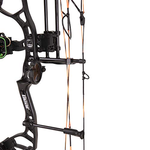 Bear Archery Royale Ready to Hunt Compound Bow Package for Adults and Youth, 12”- 27” Draw Length, 5-50 Lbs Draw Weight, Up to 290 FPS, Limbs Made in USA, Limited Life-Time Warranty