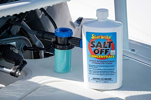 STAR BRITE Salt Off Concentrate - 1 Gallon - Ultimate Salt Remover Wash & Marine Engine Flush for Boats, Vehicles, Trailers, and More (093900N)
