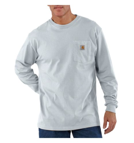 Carhartt Men's Loose Fit Heavyweight Long-Sleeve Pocket T-Shirt