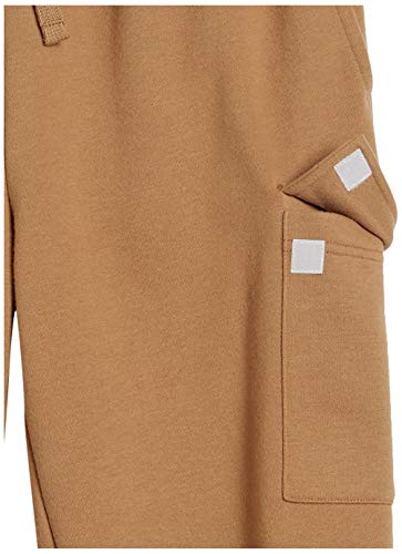 Amazon Essentials Men's Relaxed Fit Cargo Fleece Jogger Sweatpants with Drawstring