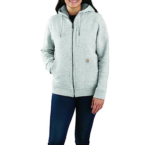 Carhartt Women's Relaxed Fit Midweight Sherpa-Lined Full-Zip Sweatshirt