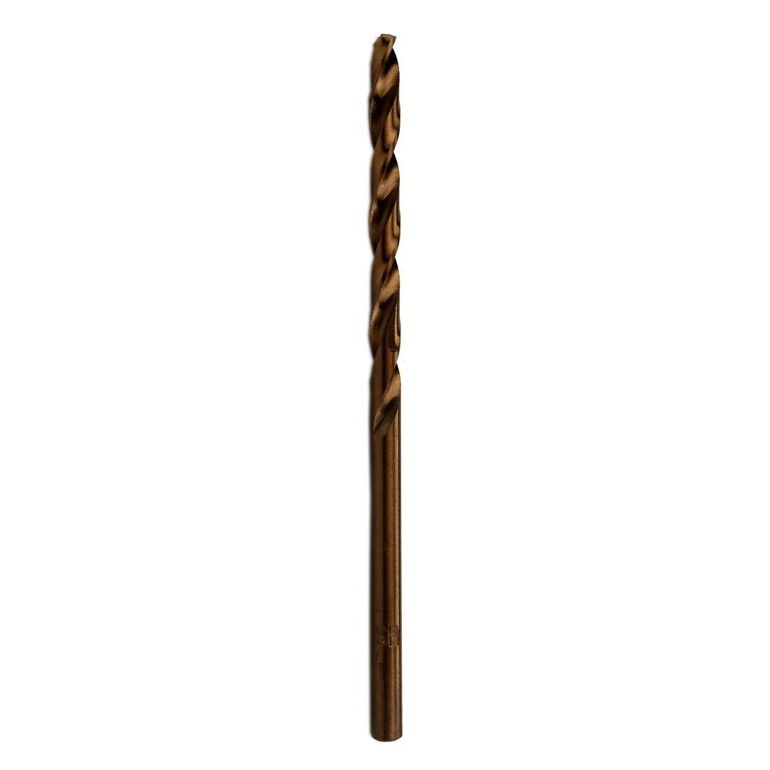 1/4-Inch Cobalt Steel M35 Jobber Length Twist Drill Bits for Hard Metal, Stainless Steel, Pack of 12