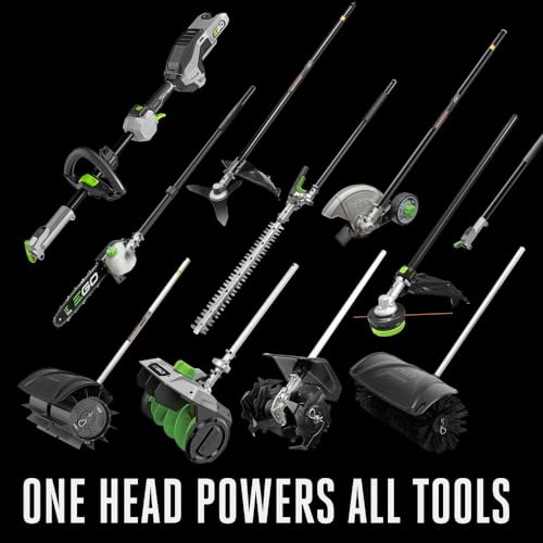 EGO Power+ Edger & Power Head Kit, Cordless Electric 8" Carbon Fiber Edger Attachment with Multi-Head System Power Head, Battery and Charger Not Included - ME0820