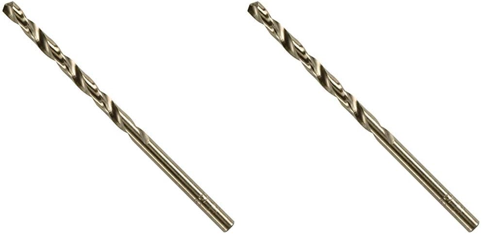 BOSCH CO14B 14-Piece Assorted Set with Included Case - Cobalt M42 Metal Drill Bits with Three-Flat Shank for Drilling Applications in Stainless Steel, Cast Iron, Titanium, and Light-Gauge Metal