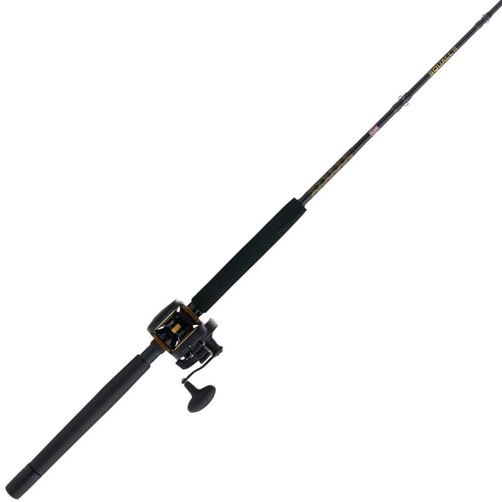 PENN Squall II Lever Drag Fishing Rod & Reel Combo