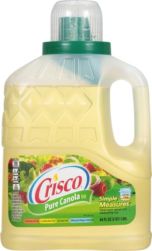 Crisco Pure Canola Oil, 64 Fluid Ounce