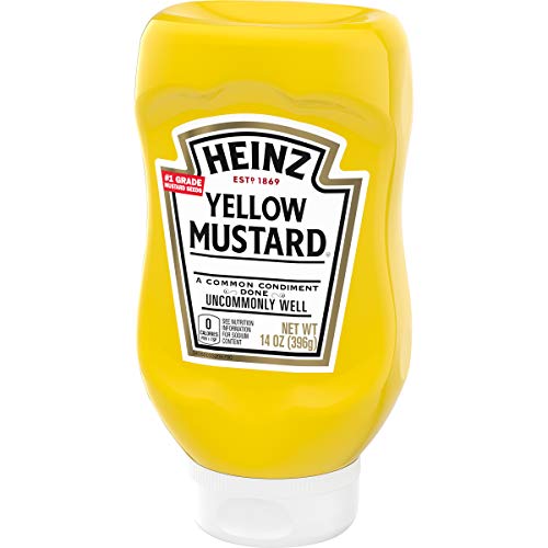 Heinz Yellow Mustard, 20 oz Bottle