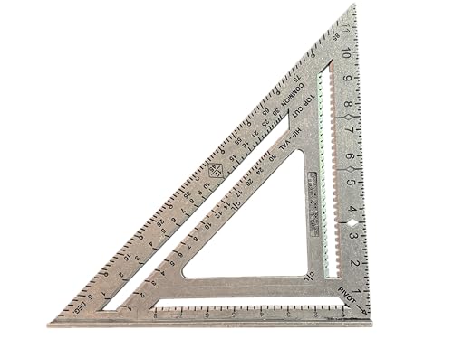 SWANSON Tool Co S0101 7 Inch Speed Square, Blue