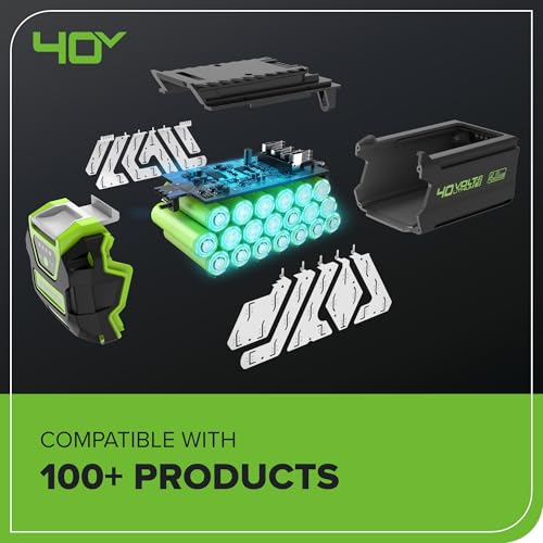 Greenworks 40V HP 18" BL Chainsaw Kit with 5.0Ah HP Battery and 5A Rapid Charger