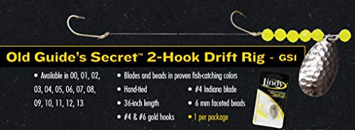 Lindy Old Guide's Secret Walleye Fishing Lure Rig/Harness