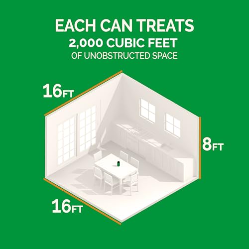 Hot Shot Fogger With Odor Neutralizer, Kills Roaches, Ants, Spiders & Fleas, 3 Count, 2 Ounce Pack of 2