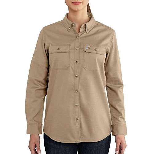 Carhartt Women's Flame Resistant Rugged Flex Twill Shirt