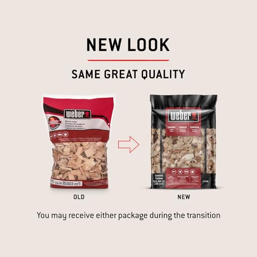 Weber Apple Wood Chips, for Grilling and Smoking, 192 Cu. in