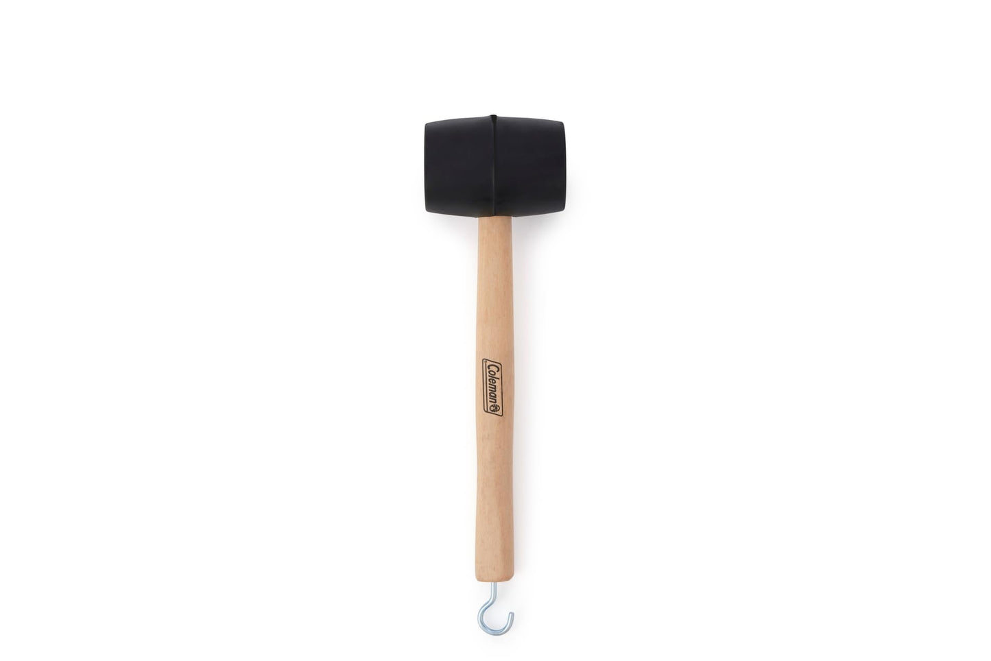 Coleman Rubber Mallet with Tent Peg Remover Hook, Double-Sided Mallet Head Made of High-Impact Rubber, Great for Camping, Tailgating, Carpentry, Metalwork, & More