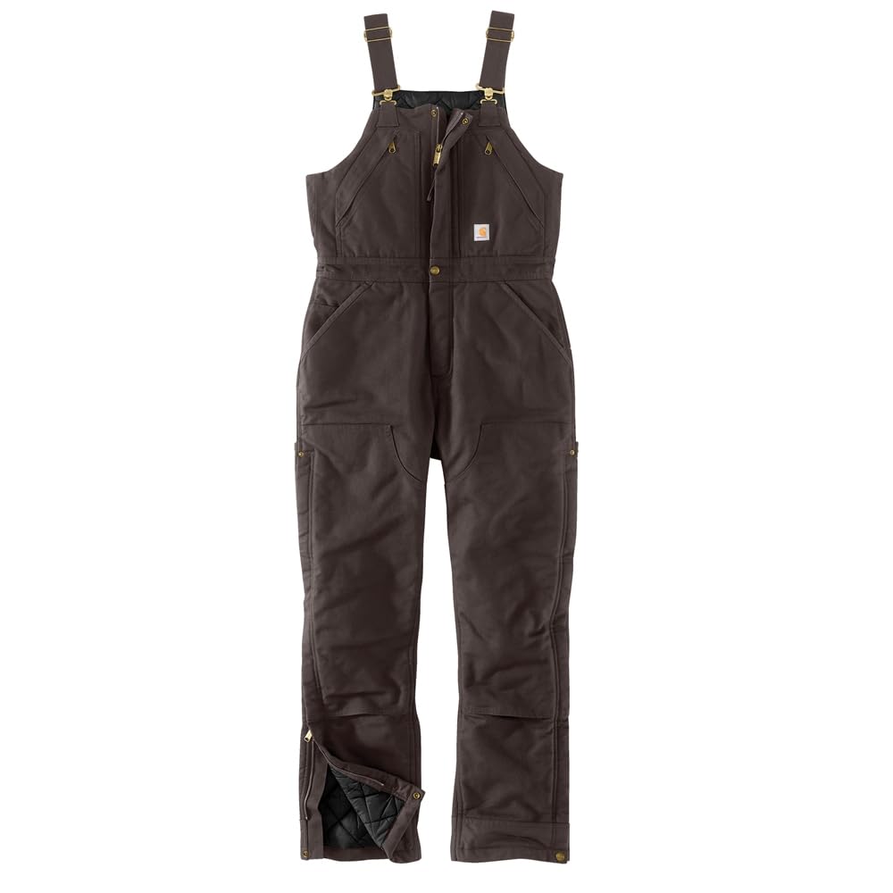 Carhartt Women's Loose Fit Washed Duck Insulated Biberall